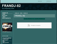 Tablet Screenshot of frandj82.webgarden.es