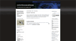 Desktop Screenshot of colombozacatecas.webgarden.es