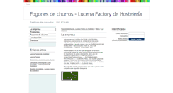 Desktop Screenshot of fogonesdechurros.webgarden.es