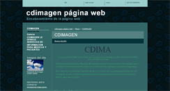 Desktop Screenshot of cdimagen.webgarden.es