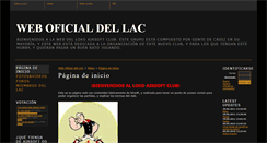 Desktop Screenshot of lac.webgarden.es