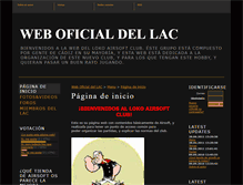 Tablet Screenshot of lac.webgarden.es