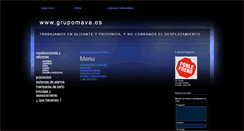Desktop Screenshot of grupomava.webgarden.es