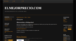 Desktop Screenshot of elmejorprecio.webgarden.es