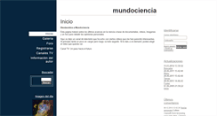 Desktop Screenshot of mundociencia.webgarden.es