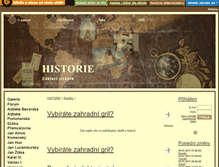 Tablet Screenshot of historie.webgarden.name