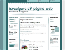 Tablet Screenshot of creditosinfinitos.webgarden.es