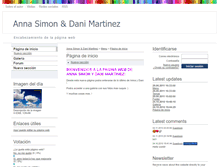 Tablet Screenshot of annadani.webgarden.es