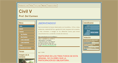 Desktop Screenshot of civilv.webgarden.es