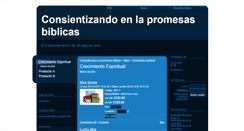 Desktop Screenshot of consiencia.webgarden.es