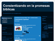 Tablet Screenshot of consiencia.webgarden.es