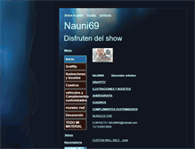 Tablet Screenshot of nauni69.webgarden.es