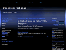 Tablet Screenshot of descargasurbanas.webgarden.es