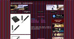 Desktop Screenshot of domino-escritura-leganes.webgarden.es