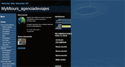 Desktop Screenshot of mymtours.webgarden.es