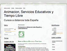 Tablet Screenshot of educacionsocial.webgarden.es