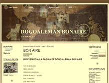 Tablet Screenshot of dogoaleman.webgarden.es