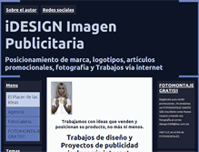 Tablet Screenshot of idesign.webgarden.es