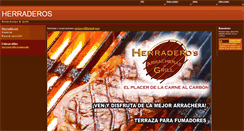 Desktop Screenshot of herraderos.webgarden.es