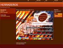 Tablet Screenshot of herraderos.webgarden.es
