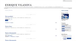 Desktop Screenshot of enriquevilanova.webgarden.es