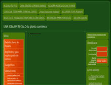 Tablet Screenshot of gadgetregalos.webgarden.es