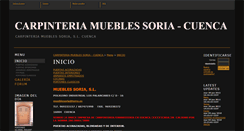 Desktop Screenshot of mueblesoria.webgarden.es