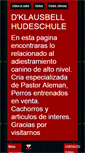 Mobile Screenshot of klausbel.webgarden.es