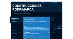 Desktop Screenshot of construccionesrodrimarca.webgarden.es