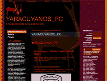 Tablet Screenshot of fcyaracuy.webgarden.es