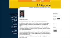 Desktop Screenshot of pp-algatocin.webgarden.es