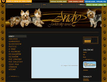 Tablet Screenshot of andy.webgarden.name