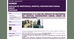 Desktop Screenshot of humso.webgarden.es