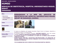 Tablet Screenshot of humso.webgarden.es