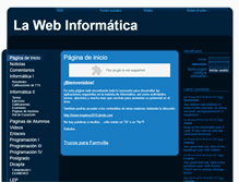 Tablet Screenshot of lospinos.webgarden.es