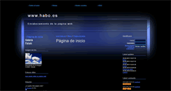 Desktop Screenshot of habo.webgarden.es