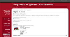 Desktop Screenshot of limpiezasengeneral.webgarden.es