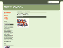 Tablet Screenshot of overlondon.webgarden.es