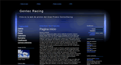 Desktop Screenshot of gentecracing.webgarden.es