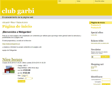 Tablet Screenshot of clubgarbi.webgarden.es