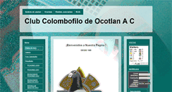 Desktop Screenshot of clubcolombofilodeocotlanac.webgarden.es