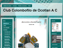 Tablet Screenshot of clubcolombofilodeocotlanac.webgarden.es