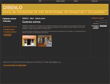 Tablet Screenshot of dibenlo.webgarden.es