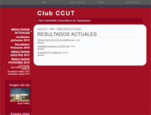 Tablet Screenshot of clubccut.webgarden.es
