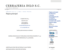 Tablet Screenshot of cerrajeriadilo.webgarden.es