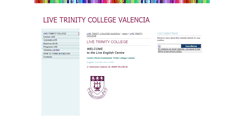 Desktop Screenshot of livetrinitycollege.webgarden.es