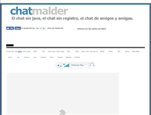 Tablet Screenshot of chatfacebook.webgarden.es