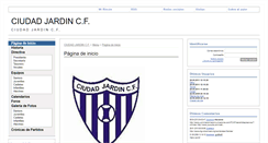Desktop Screenshot of ciudadjardincf.webgarden.es