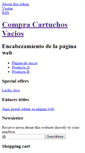 Mobile Screenshot of cartuchosvacios.webgarden.es