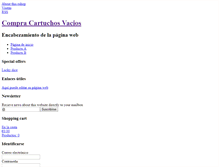 Tablet Screenshot of cartuchosvacios.webgarden.es